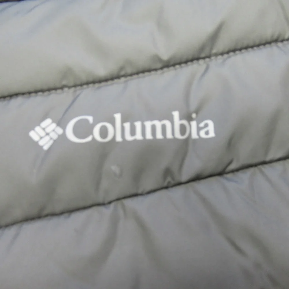 Columbia Vest Mens 3XT Gray Lightweight Insulated Omni Heat Puffer Slope Edge II